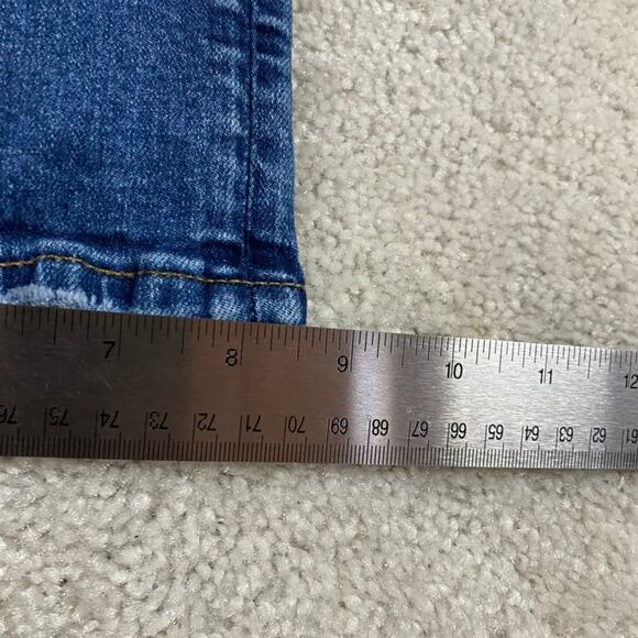 American Eagle Jeans Mens 36x30* Blue Original Bootcut Workwear Western Airflex - Picture 11 of 12